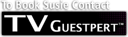 Book Susie through TV guestpert